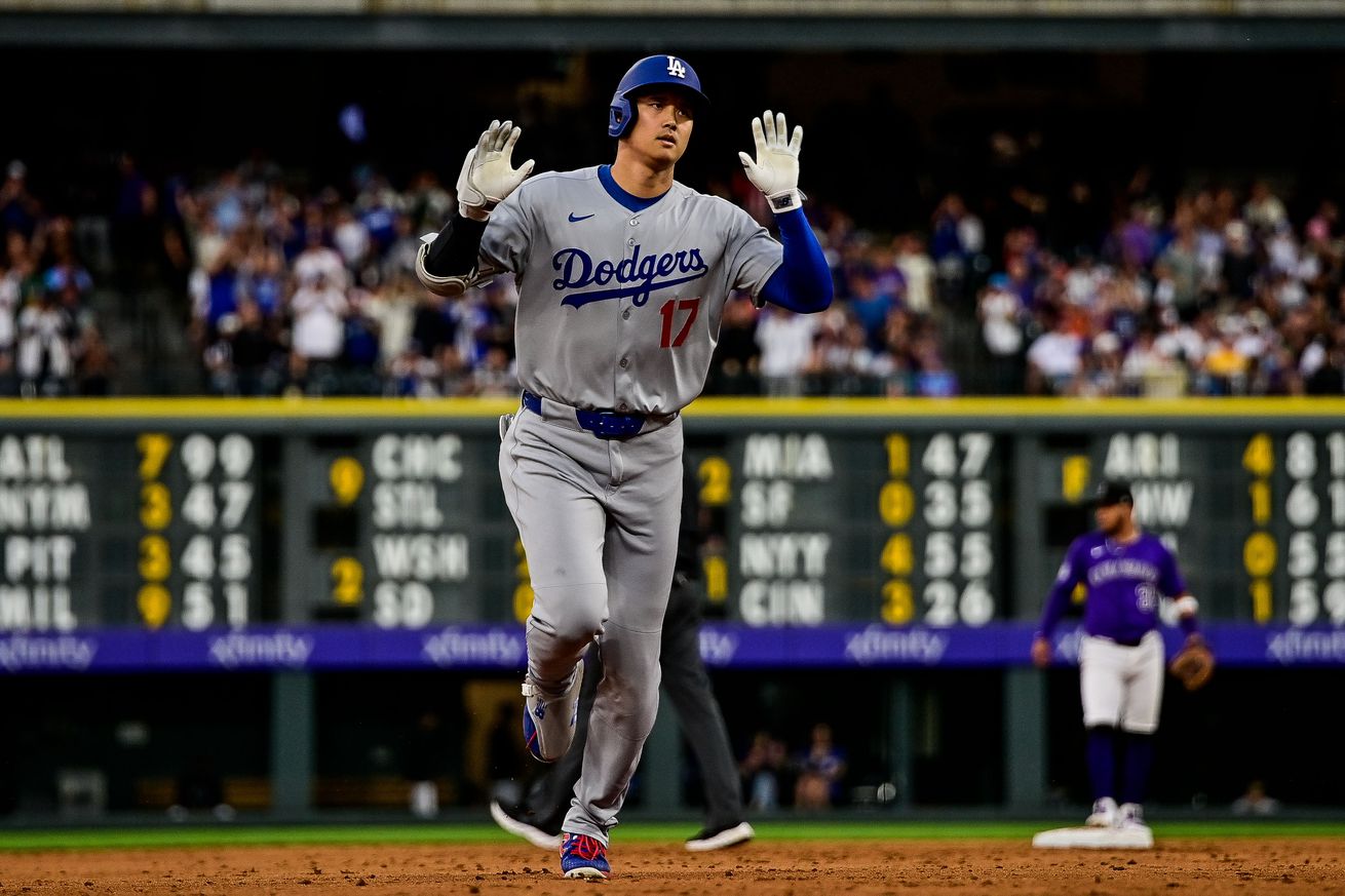 MLB: JUN 24 Dodgers at Rockies
