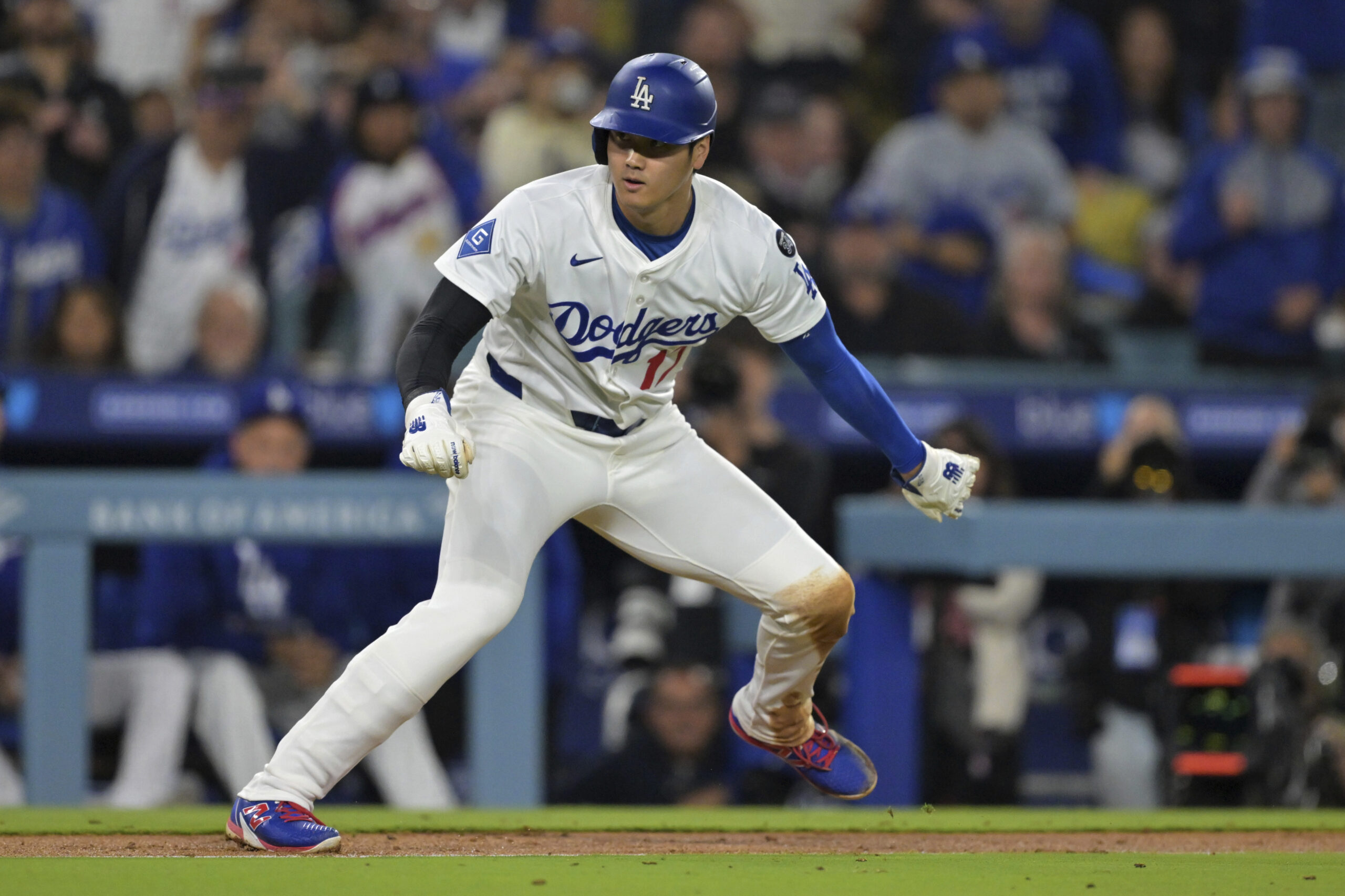 Dodgers star Shohei Ohtani is caught in a rundown (and...