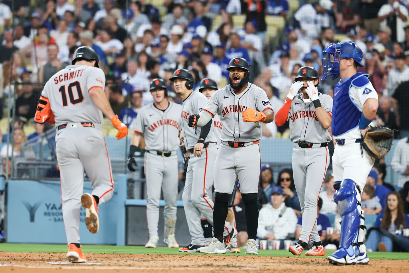 MLB: San Francisco Giants at Los Angeles Dodgers