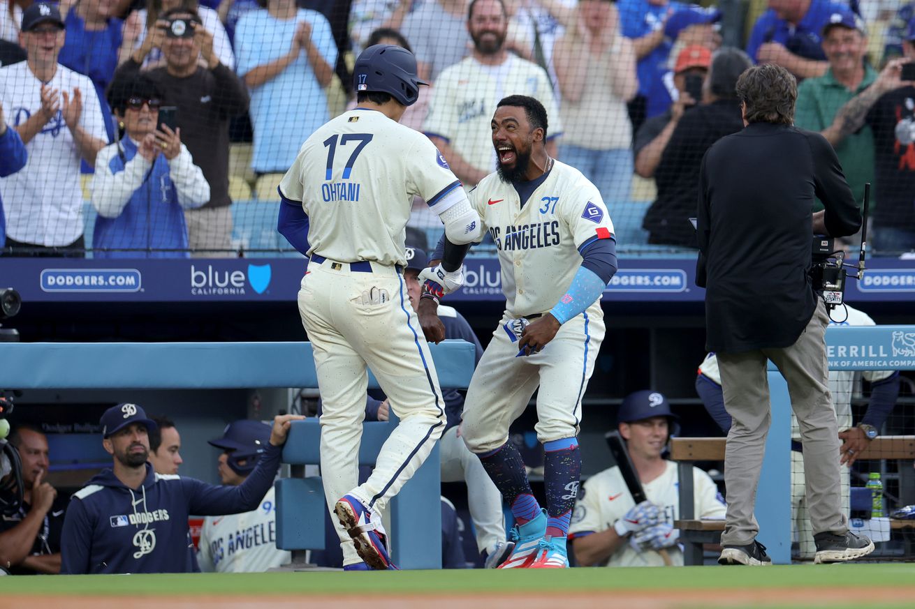 MLB: San Francisco Giants at Los Angeles Dodgers