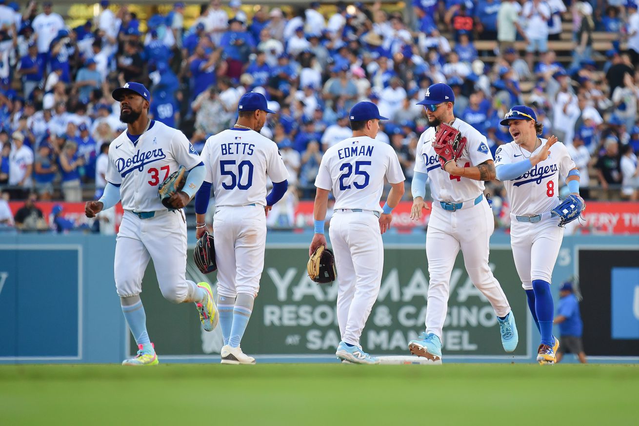 MLB: San Francisco Giants at Los Angeles Dodgers