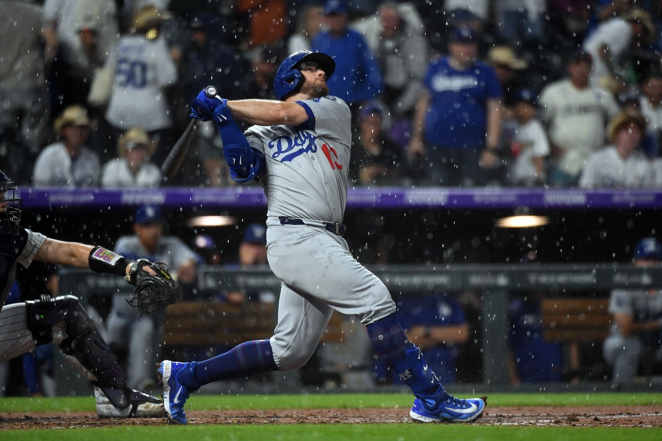 MLB: Los Angeles Dodgers at Colorado Rockies