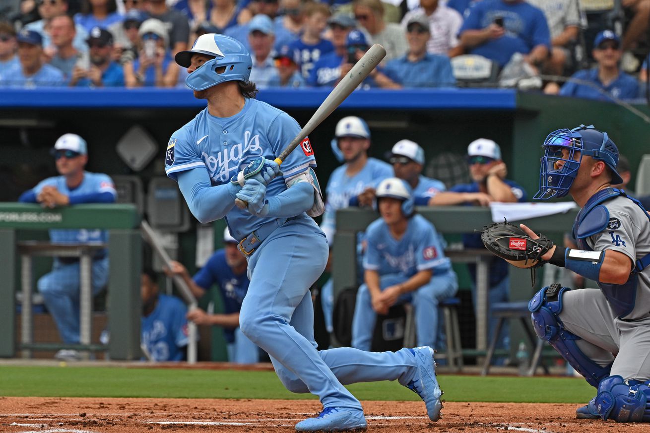 MLB: Los Angeles Dodgers at Kansas City Royals
