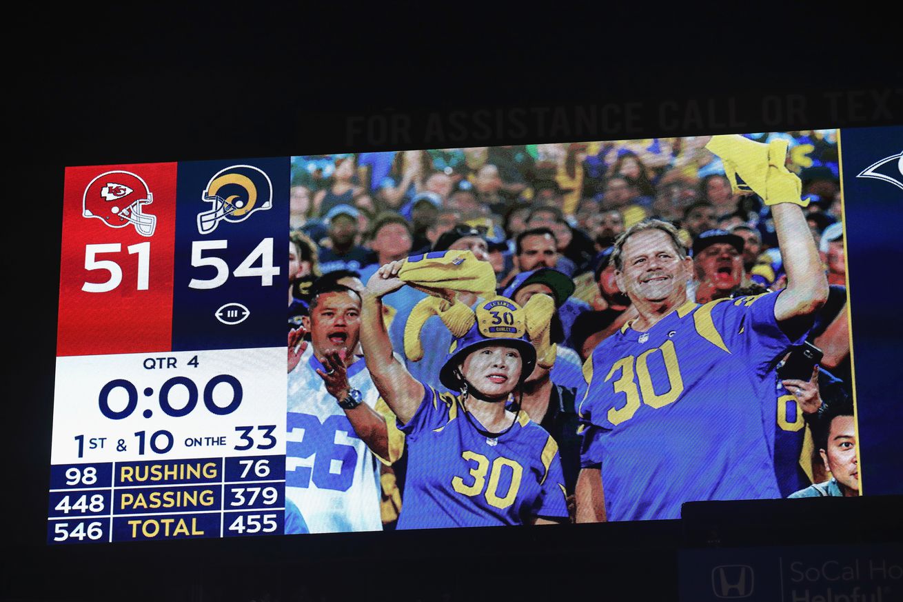 Kansas City Chiefs v Los Angeles Rams