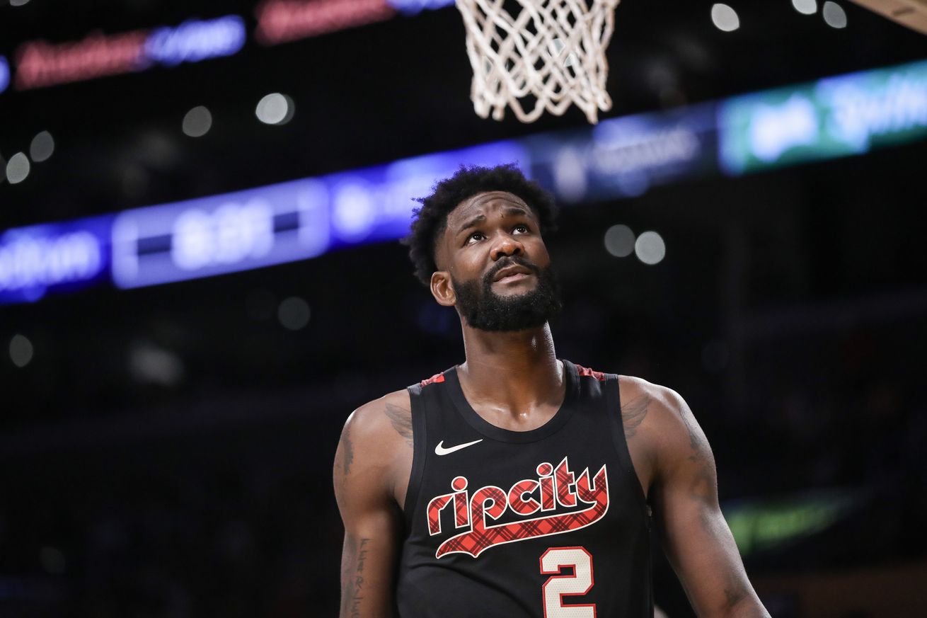Portland Trail Blazers v Los Angeles Lakers
