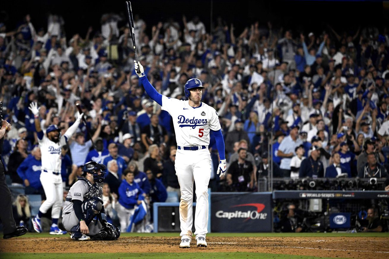 Los Angeles Dodgers defeat the New York Yankees 6-3 to win Game 1 of the 2024 World Series.