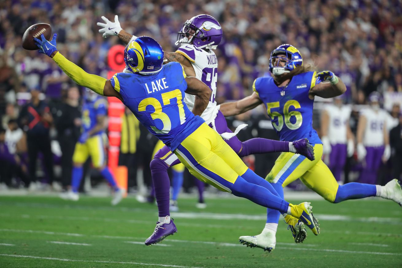 NFL: JAN 13 NFC Wild Card Playoffs - Vikings at Rams