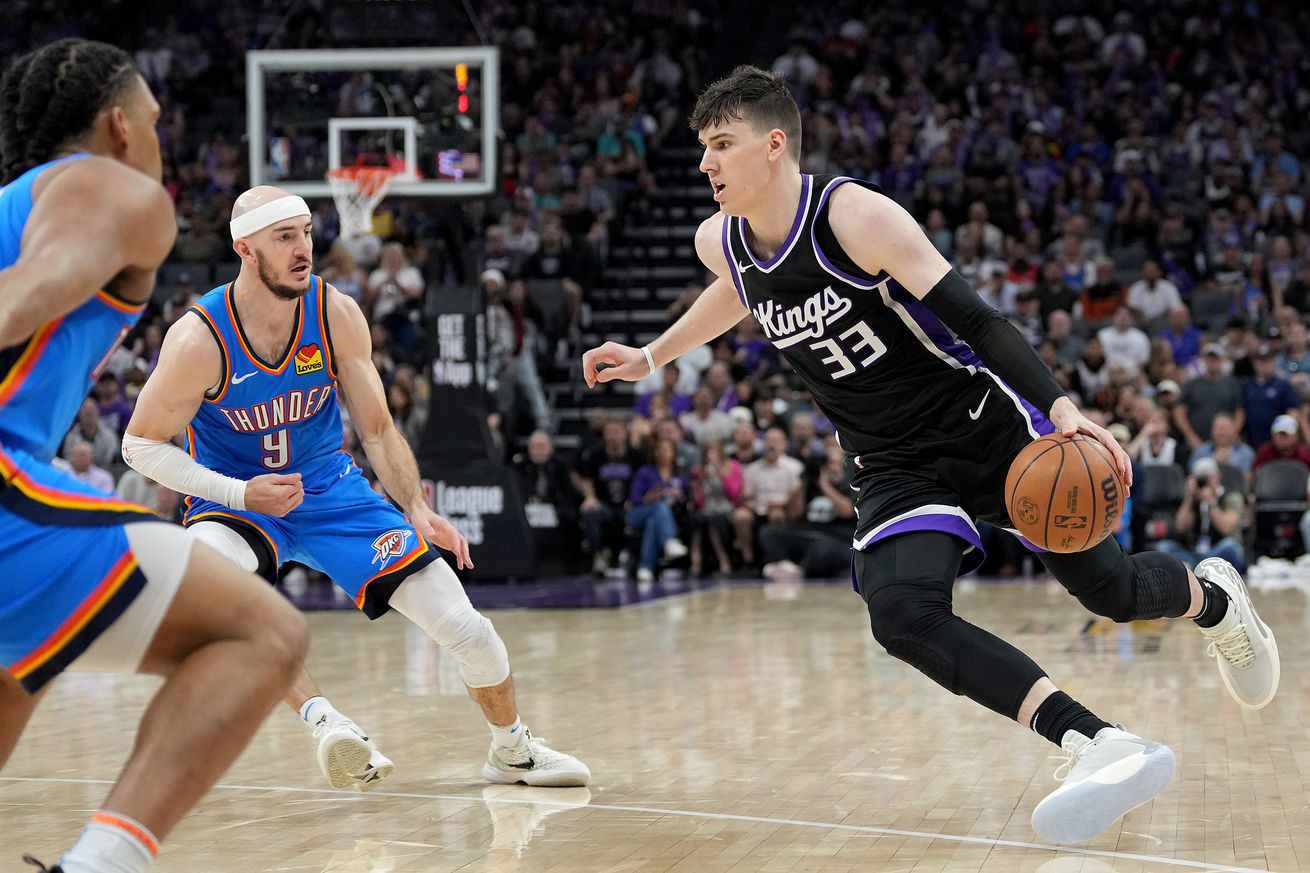Oklahoma City Thunder v Sacramento Kings