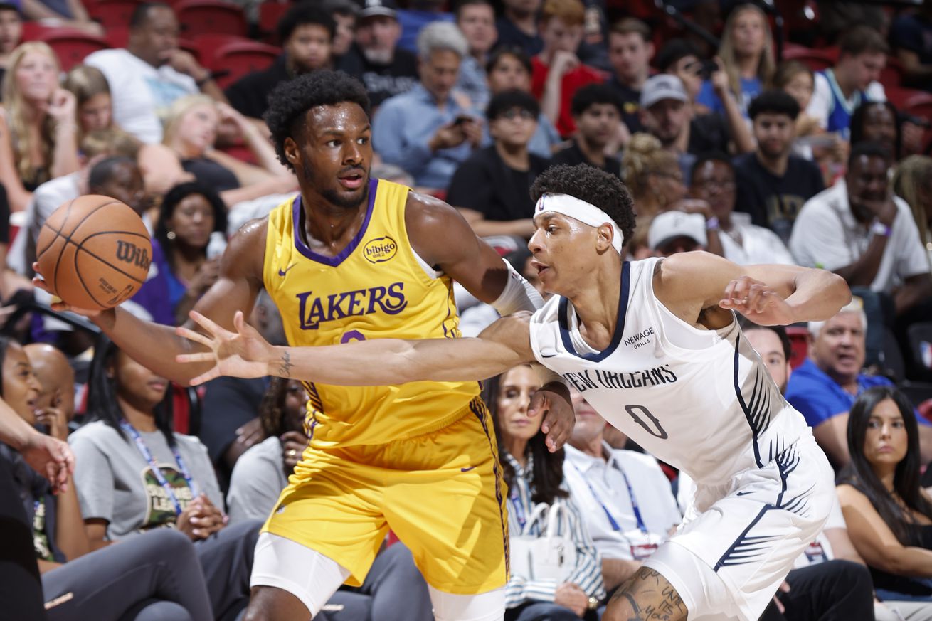 2025 NBA Summer League - Los Angeles Lakers v New Orleans Pelicans
