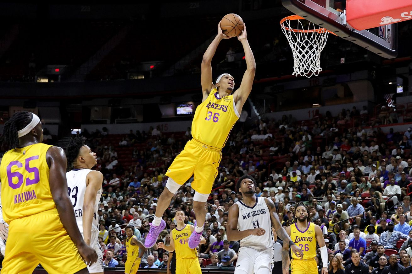 2025 NBA Summer League - Los Angeles Lakers v New Orleans Pelicans