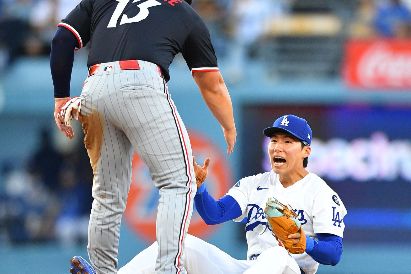 MLB: JUL 22 Twins at Dodgers