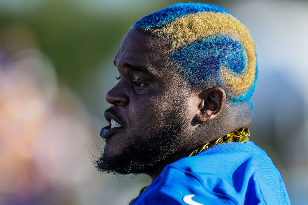 Rams training camp.