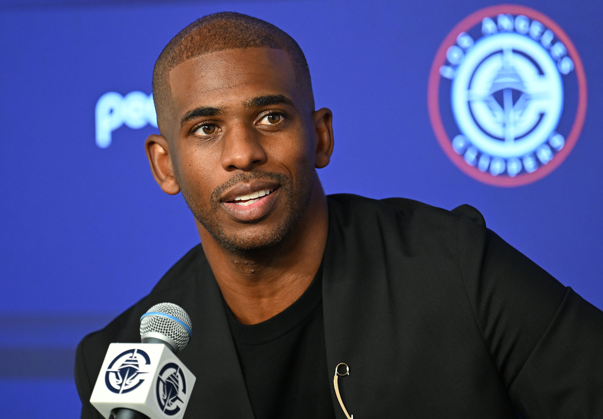 Chris Paul was welcomed back to the Clippers with a...
