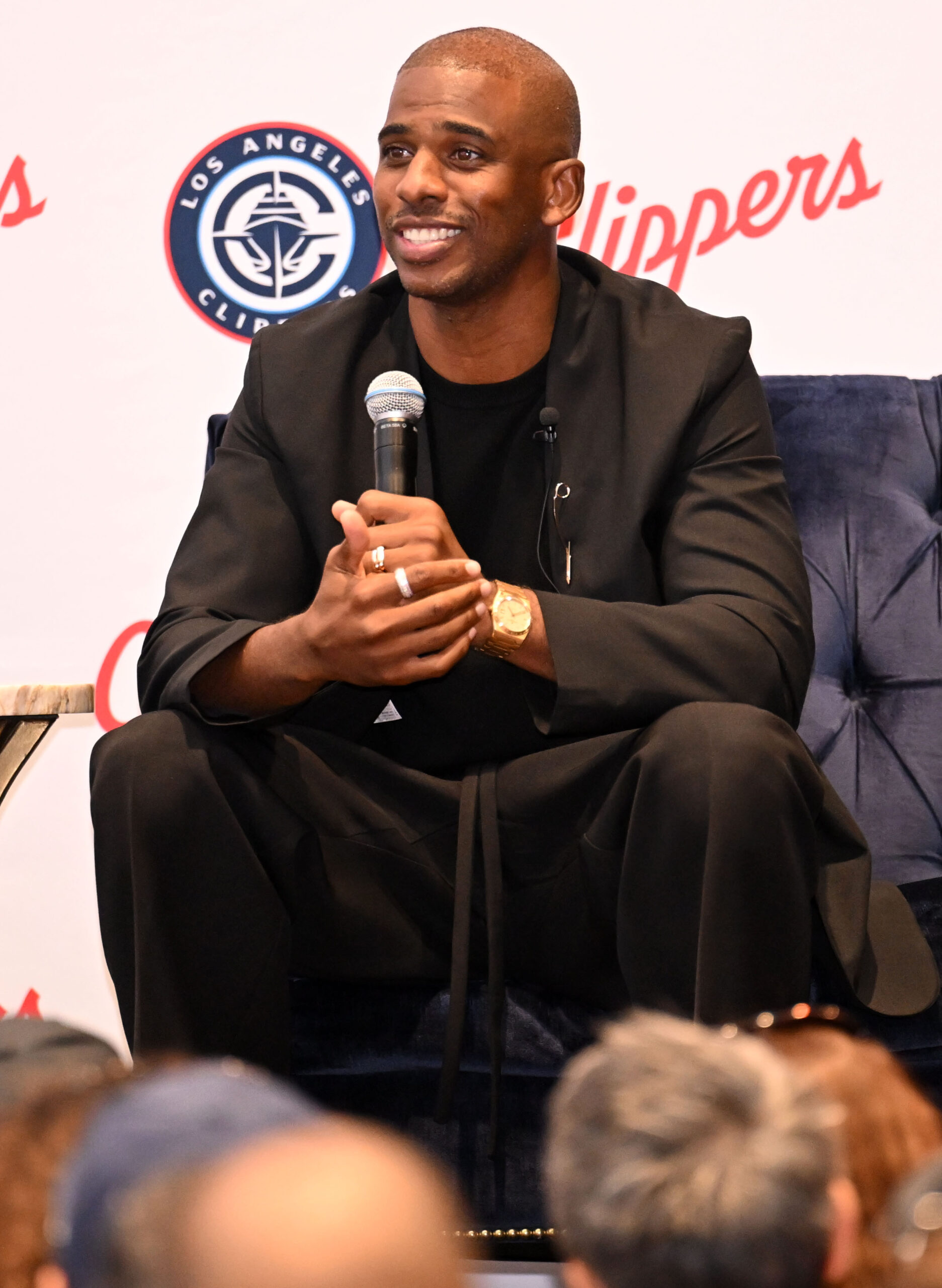 Chris Paul was welcomed back to the Clippers with a...