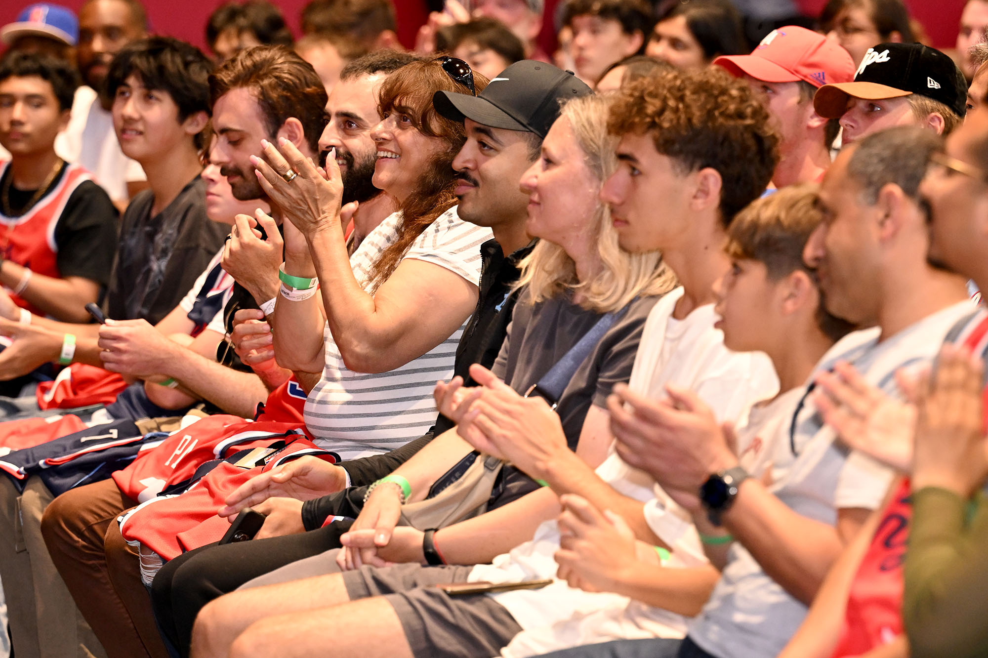 Fans applaud as future Basketball Hall of Famer Chris Paul...