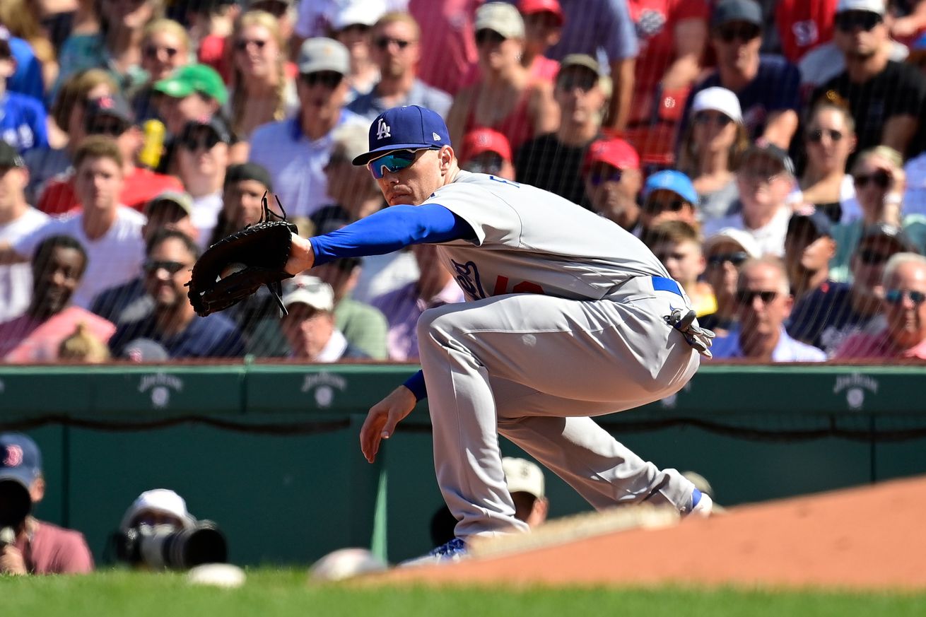 MLB: Los Angeles Dodgers at Boston Red Sox