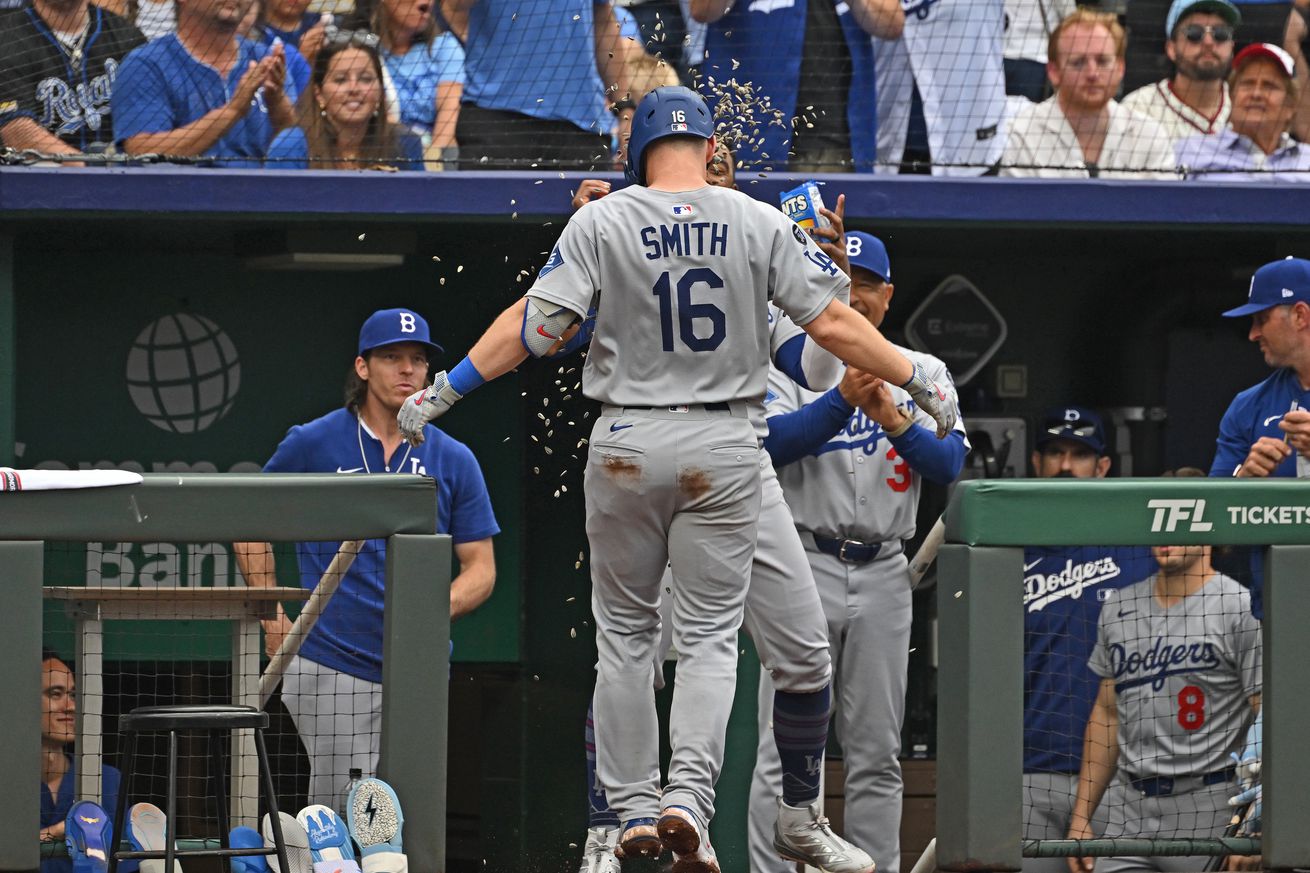 MLB: Los Angeles Dodgers at Kansas City Royals