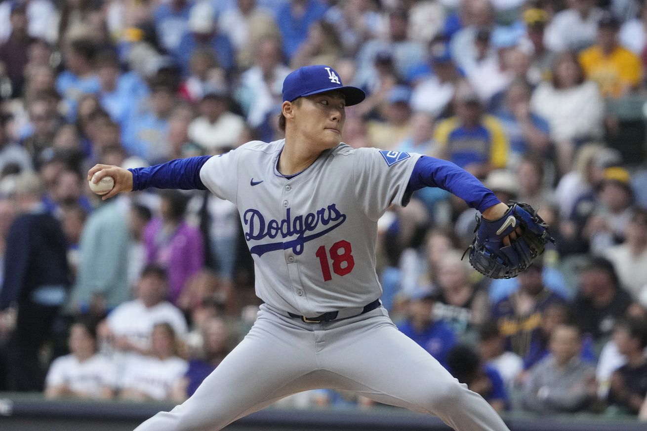 MLB: Los Angeles Dodgers at Milwaukee Brewers