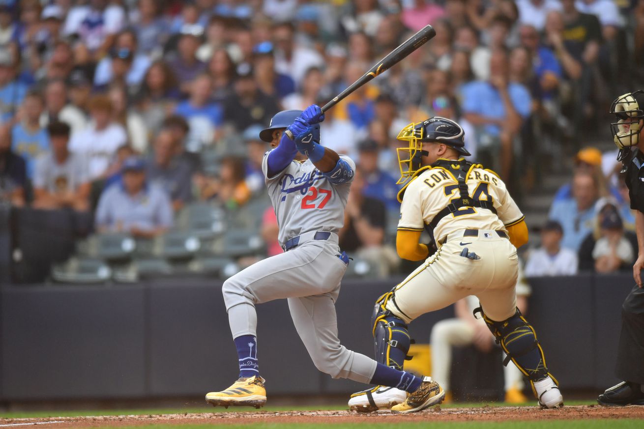 MLB: Los Angeles Dodgers at Milwaukee Brewers