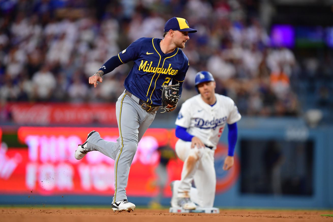MLB: Milwaukee Brewers at Los Angeles Dodgers