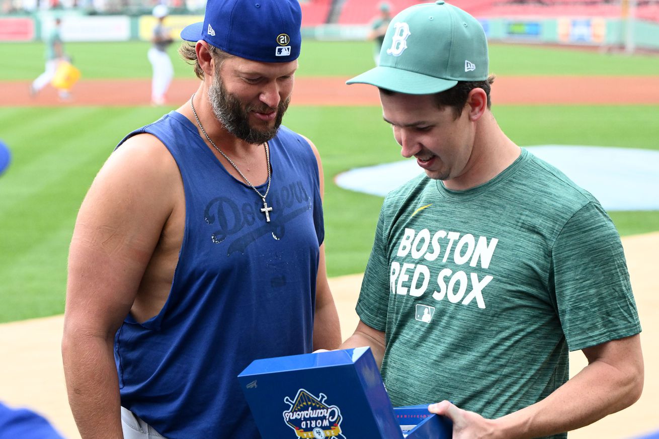 MLB: Los Angeles Dodgers at Boston Red Sox