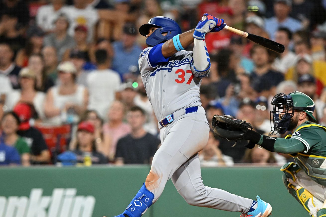 MLB: Los Angeles Dodgers at Boston Red Sox