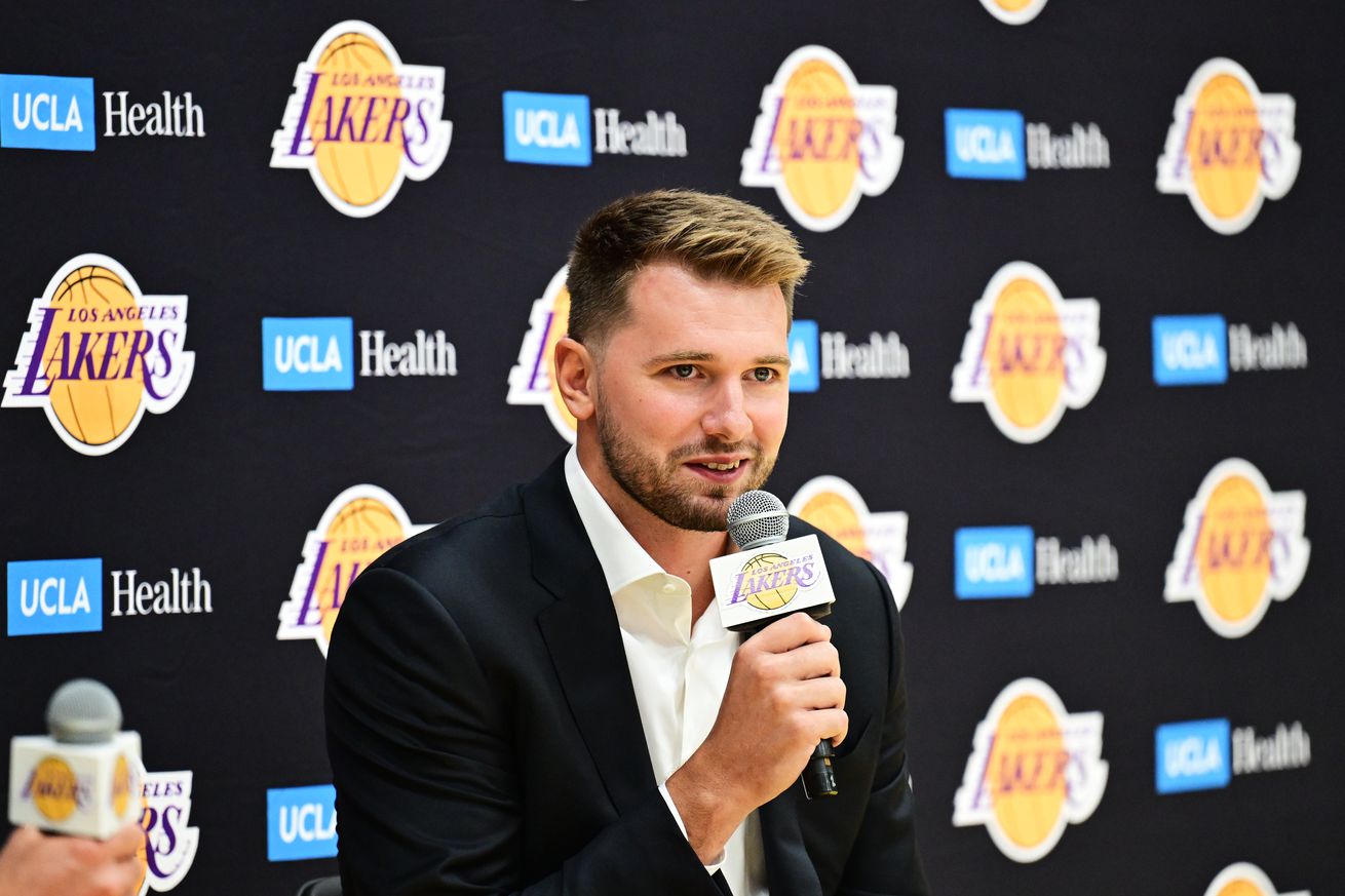 Los Angeles Lakers Announce Luka Doncic Contract Extension - Press Conference