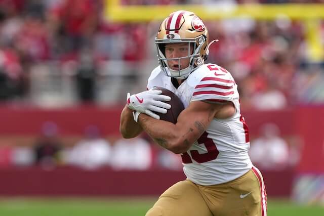 Christian McCaffrey, Rams, 49ers