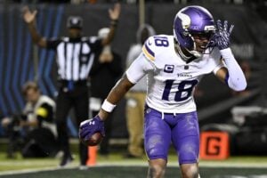 Justin Jefferson, wide receiver, Minnesota Vikings