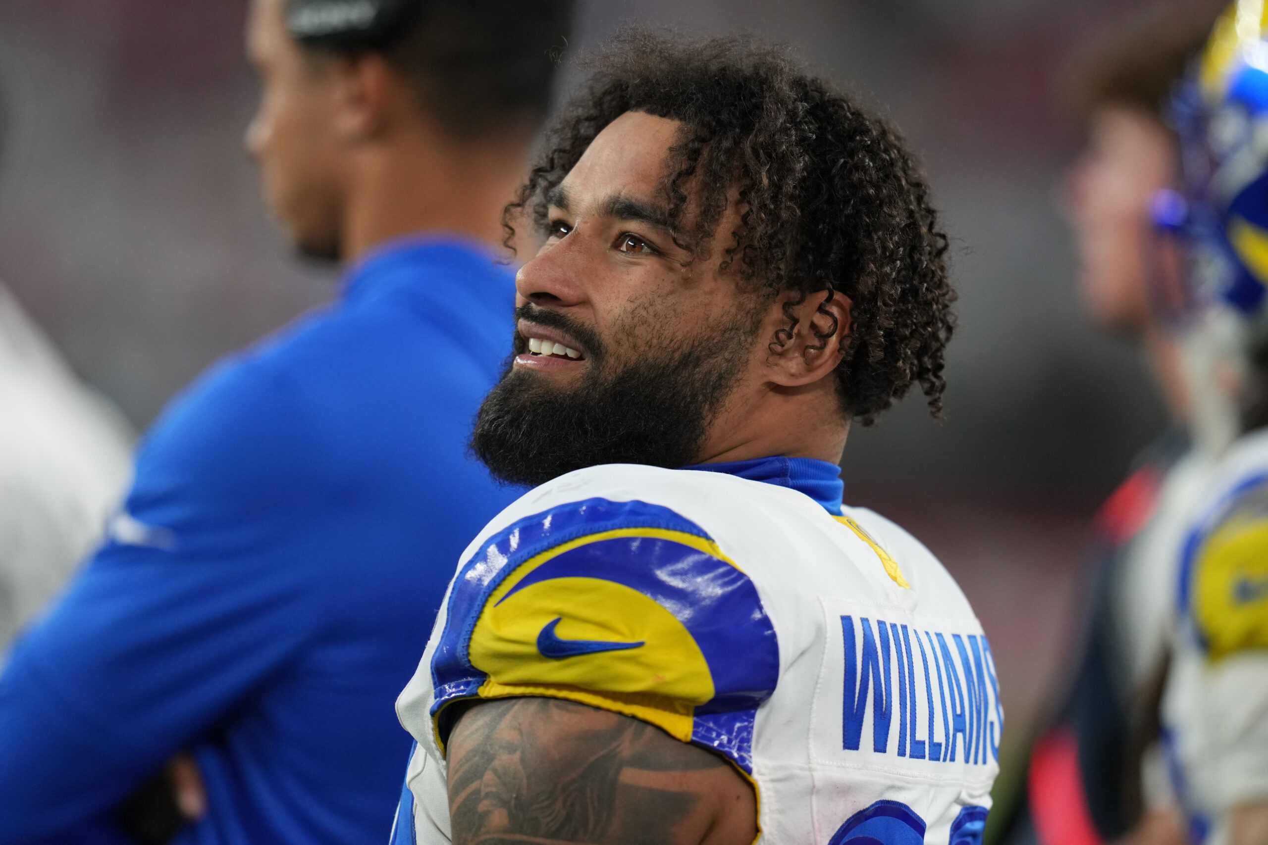 Rams running back Kyren Williams (23) during an NFL football...